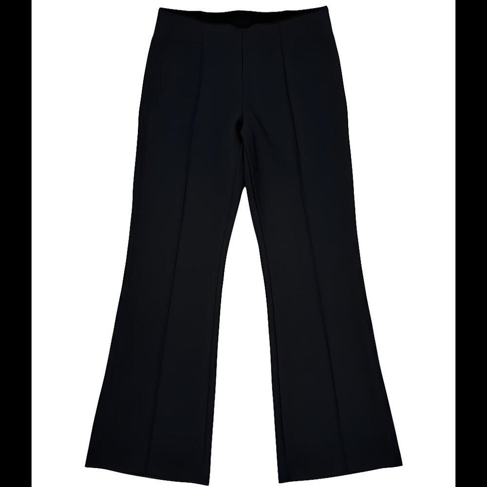 Athleta Black Pull-On Straight Leg Pants Black Size Small
